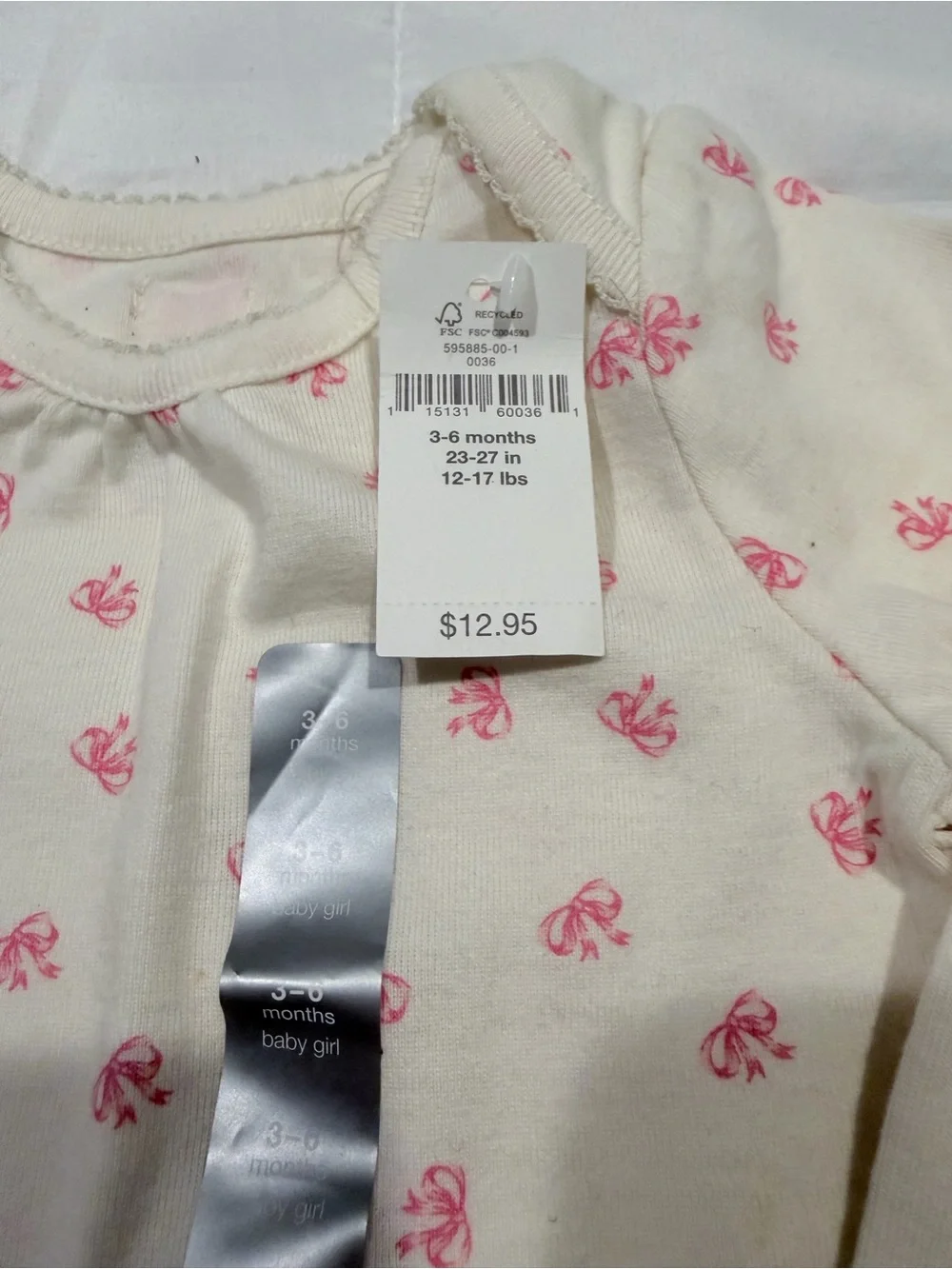 GAP Girls Pink Peach Teal Cream Mix Bottoms and Tops Set